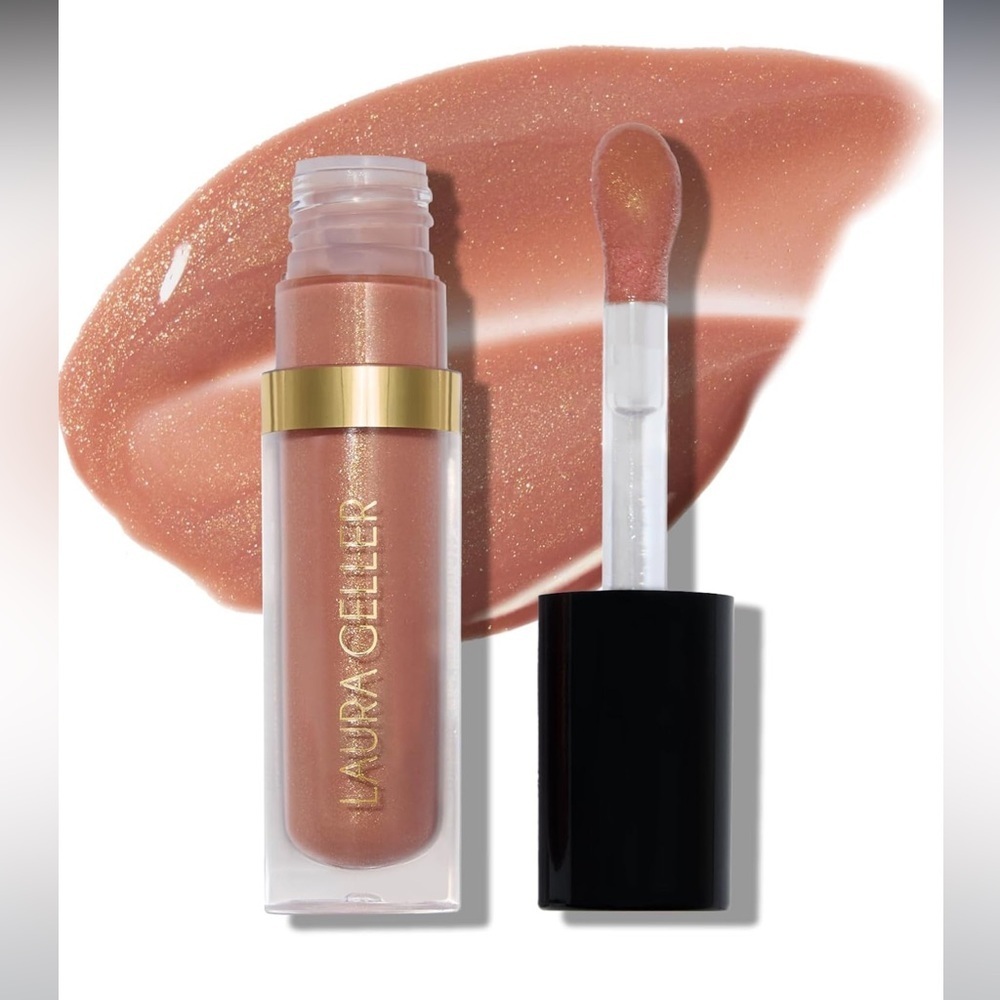Laura Geller Nourishing Lip Serum Mocha Me Crazy Shimmer Gloss NEW
